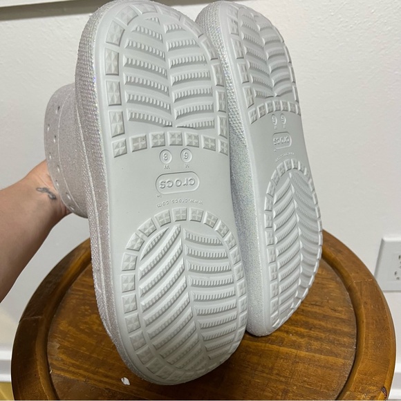 Crocs Classic Glitter Crush Rain Boots - Picture 5 of 6